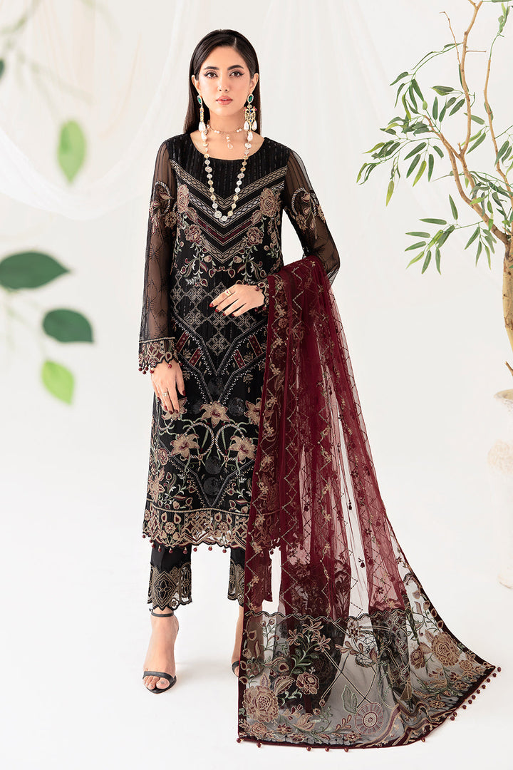 Ramsha | Rangoon Chiffon Collection 24 | D-1008 - Pakistani Clothes for women, in United Kingdom and United States