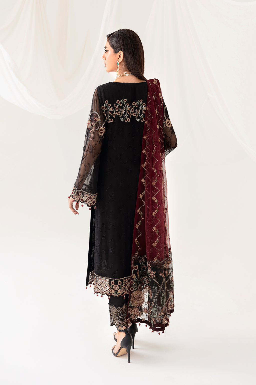 Ramsha | Rangoon Chiffon Collection 24 | D-1008 - Pakistani Clothes for women, in United Kingdom and United States