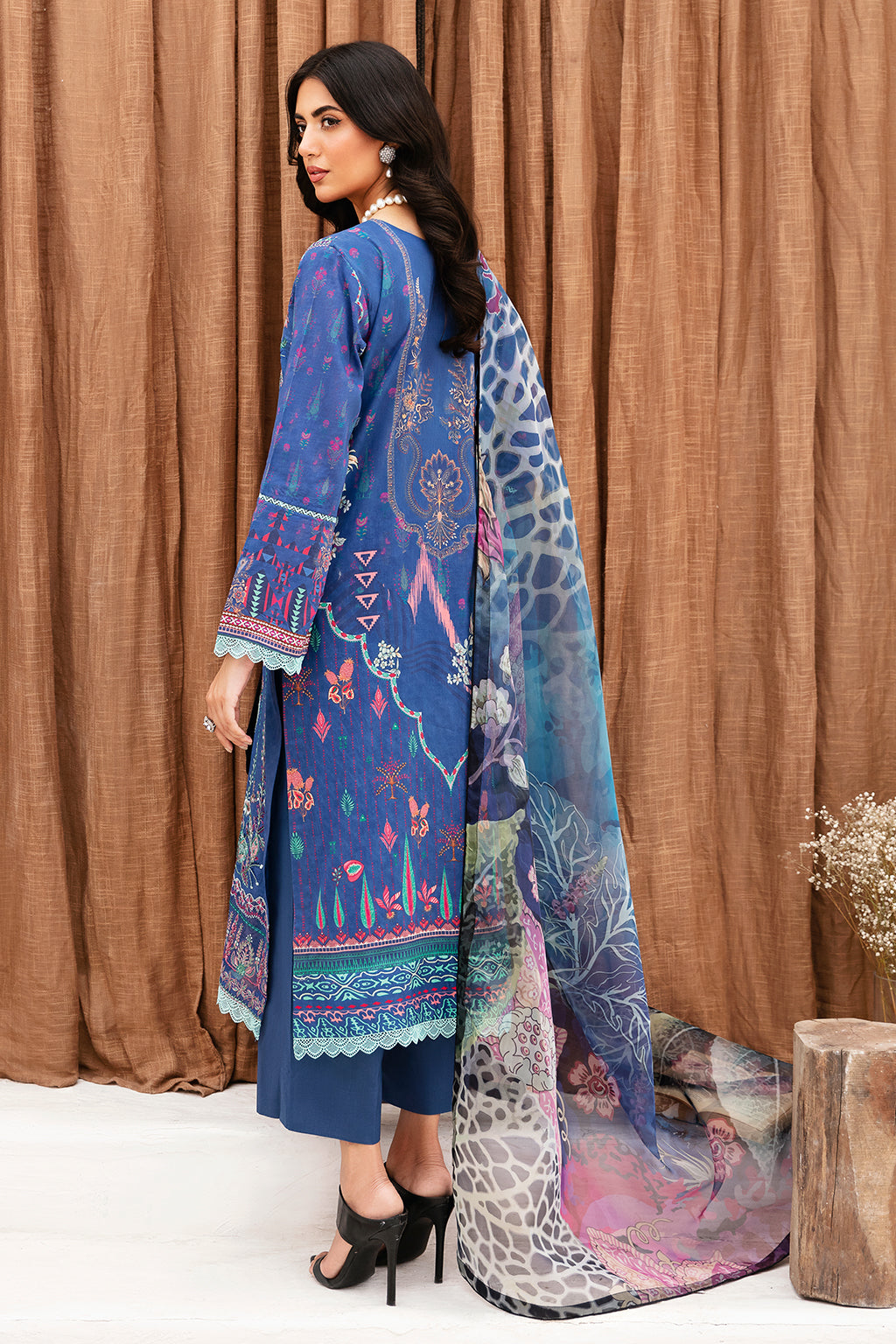 Ramsha | Mashaal Luxury Lawn | L-1112 - Pakistani Clothes for women, in United Kingdom and United States