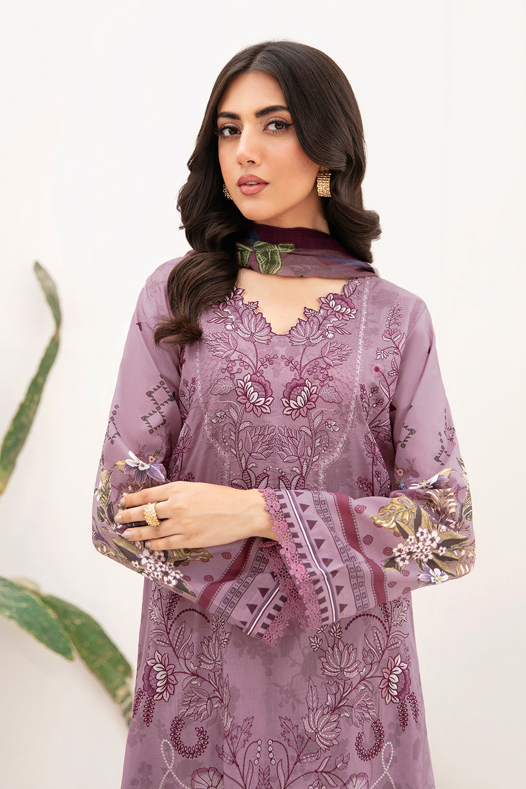 Ramsha | Mashaal Luxury Lawn | L-1103 - Pakistani Clothes for women, in United Kingdom and United States