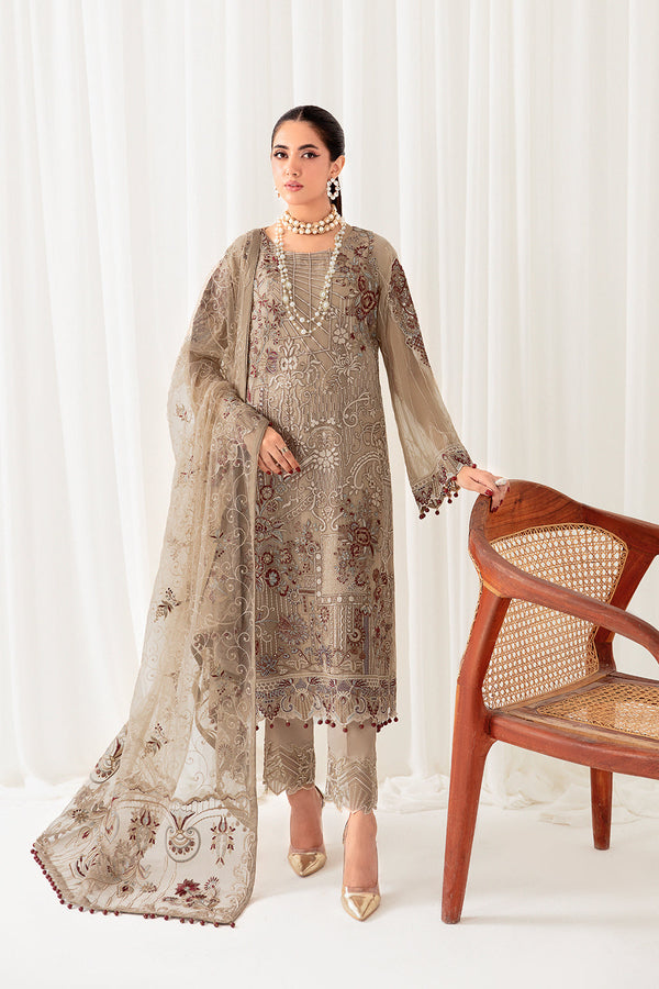 Ramsha | Rangoon Chiffon Collection 24 | D-1009 - Pakistani Clothes for women, in United Kingdom and United States