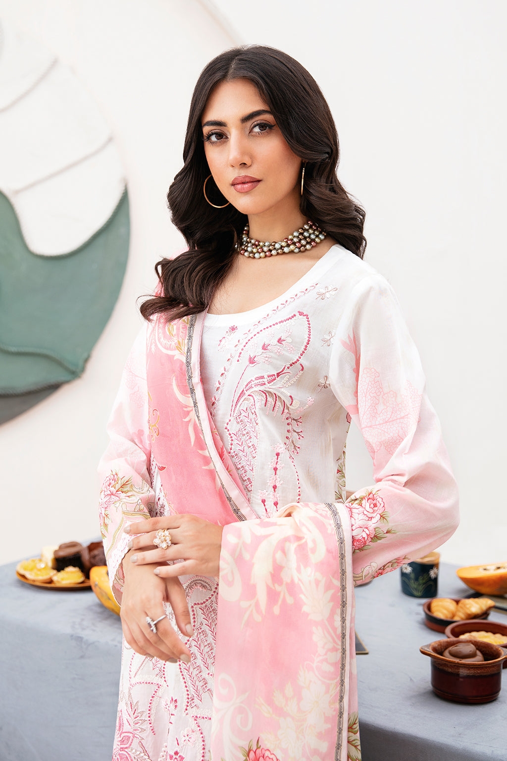 Ramsha | Mashaal Luxury Lawn | L-1104 - Pakistani Clothes for women, in United Kingdom and United States