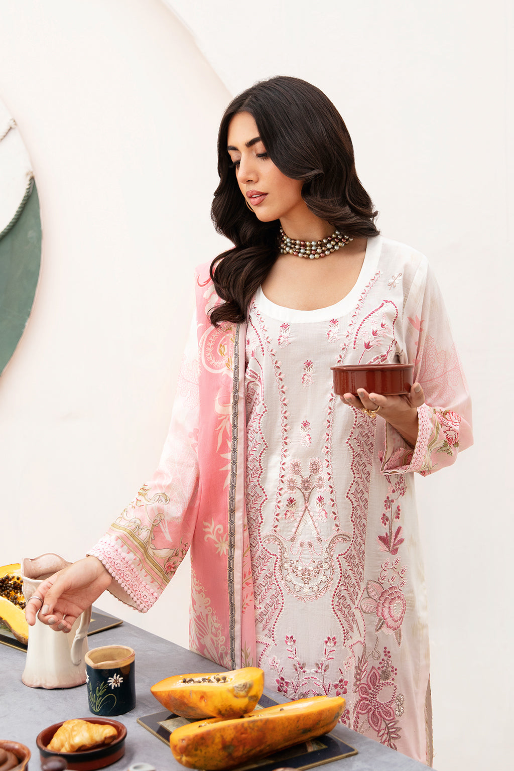 Ramsha | Mashaal Luxury Lawn | L-1104 - Pakistani Clothes for women, in United Kingdom and United States