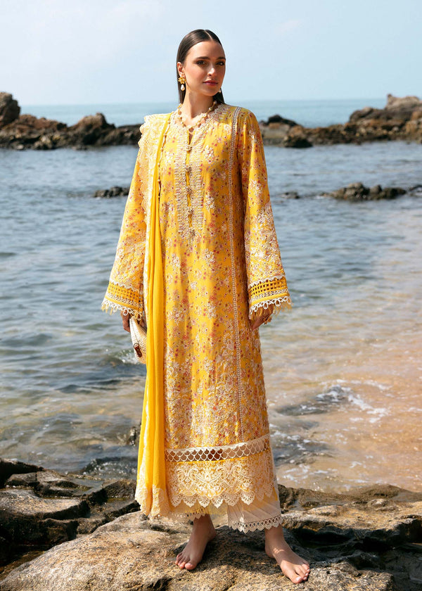 kanwal Malik | Mayal Luxury Lawn | Elara - Hoorain Designer Wear - Pakistani Ladies Branded Stitched Clothes in United Kingdom, United states, CA and Australia