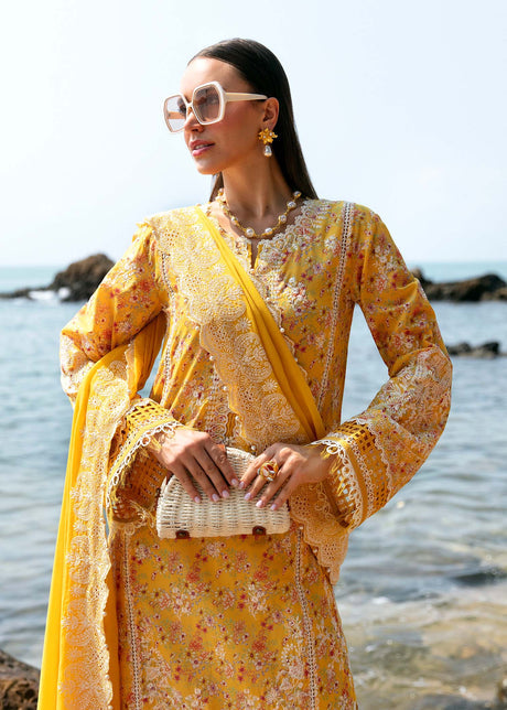 kanwal Malik | Mayal Luxury Lawn | Elara - Hoorain Designer Wear - Pakistani Ladies Branded Stitched Clothes in United Kingdom, United states, CA and Australia