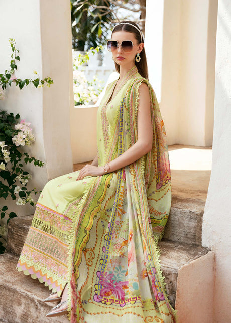 kanwal Malik | Mayal Luxury Lawn | Anisa - Hoorain Designer Wear - Pakistani Ladies Branded Stitched Clothes in United Kingdom, United states, CA and Australia