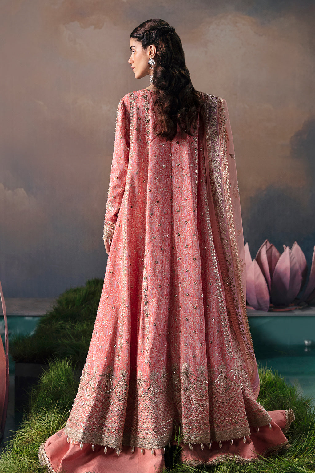 Afrozeh | Wild Flower Bloom Luxury Formals | Alana