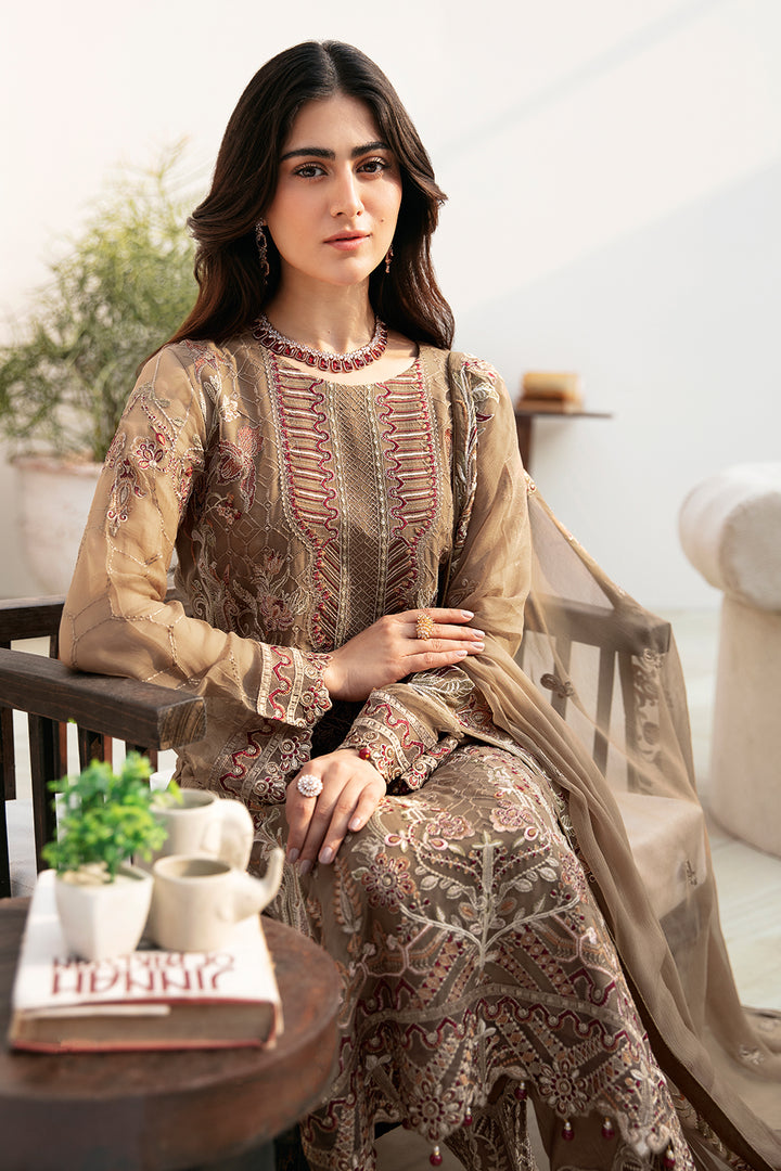 Ramsha | Chevron Chiffon Collection | A-812 - Pakistani Clothes for women, in United Kingdom and United States