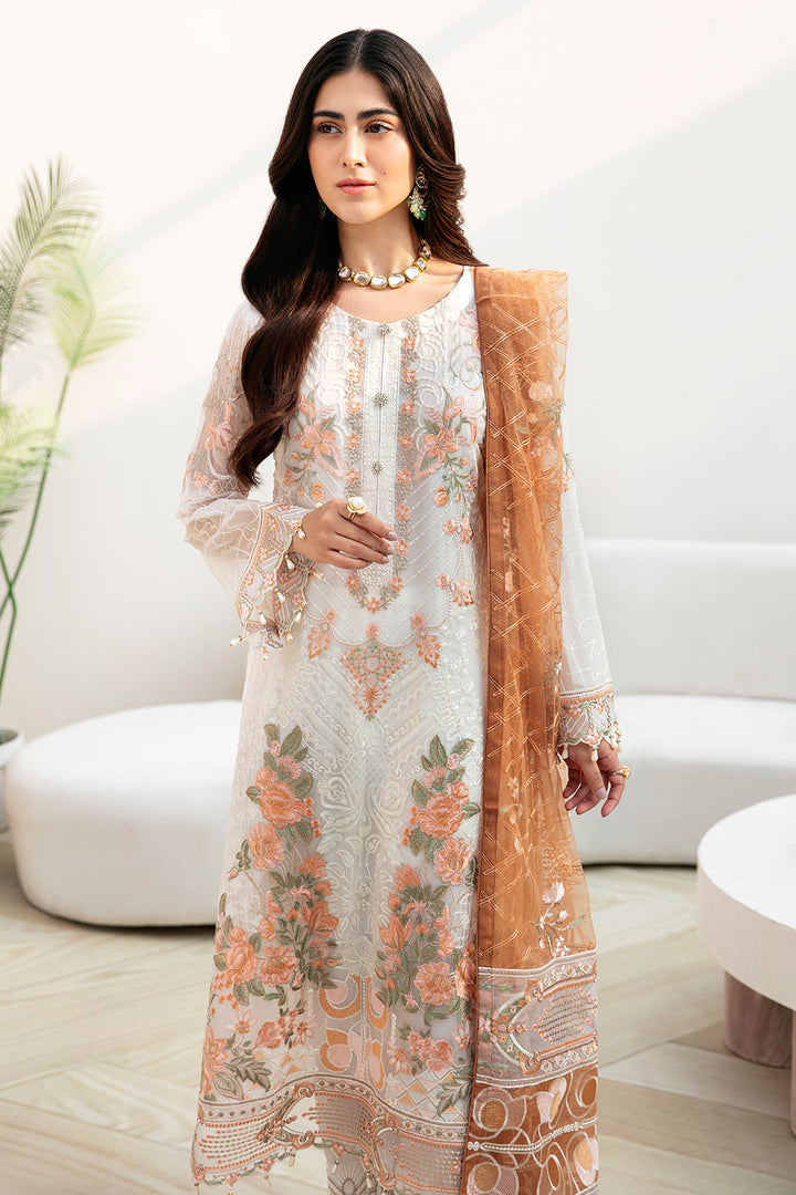 Ramsha | Chevron Chiffon Collection | A-808 - Pakistani Clothes for women, in United Kingdom and United States