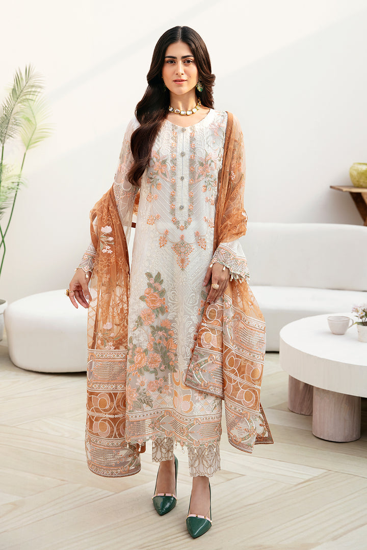 Ramsha | Chevron Chiffon Collection | A-808 - Pakistani Clothes for women, in United Kingdom and United States