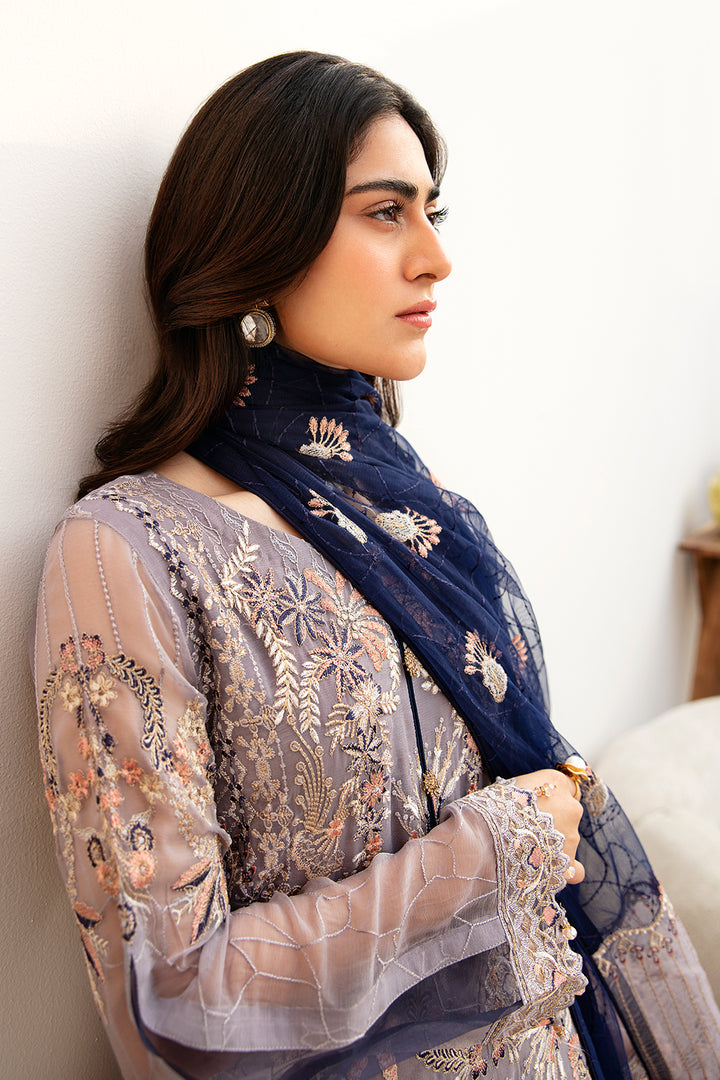 Ramsha | Chevron Chiffon Collection | A-809 - Pakistani Clothes for women, in United Kingdom and United States