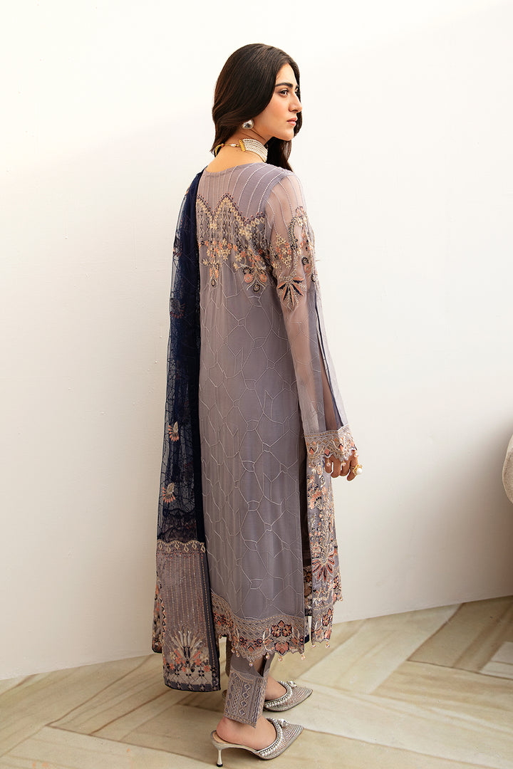 Ramsha | Chevron Chiffon Collection | A-809 - Pakistani Clothes for women, in United Kingdom and United States