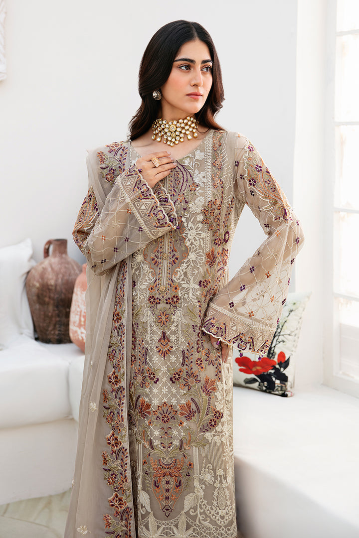 Ramsha | Chevron Chiffon Collection | A-806 - Pakistani Clothes for women, in United Kingdom and United States