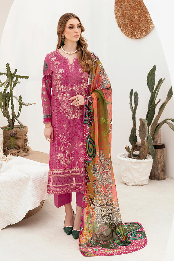 Ramsha | Ghazal Lawn 24 | G-208 - Hoorain Designer Wear - Pakistani Ladies Branded Stitched Clothes in United Kingdom, United states, CA and Australia