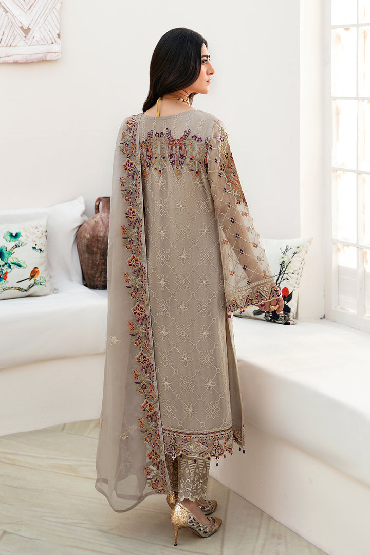 Ramsha | Chevron Chiffon Collection | A-806 - Pakistani Clothes for women, in United Kingdom and United States