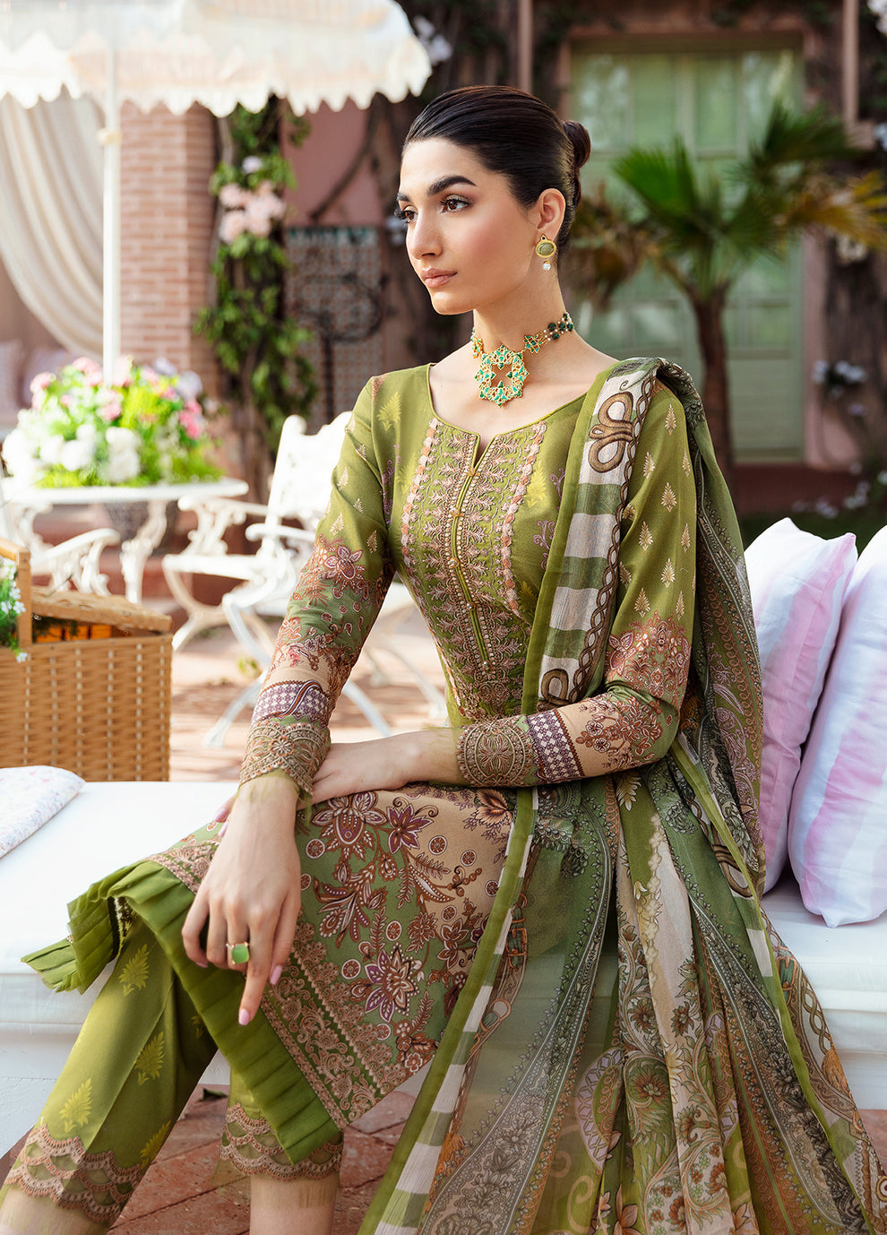 Gulaal | Summer Glow Lawn 24 | ALICIA (GL-L-24V3-04) - Pakistani Clothes for women, in United Kingdom and United States