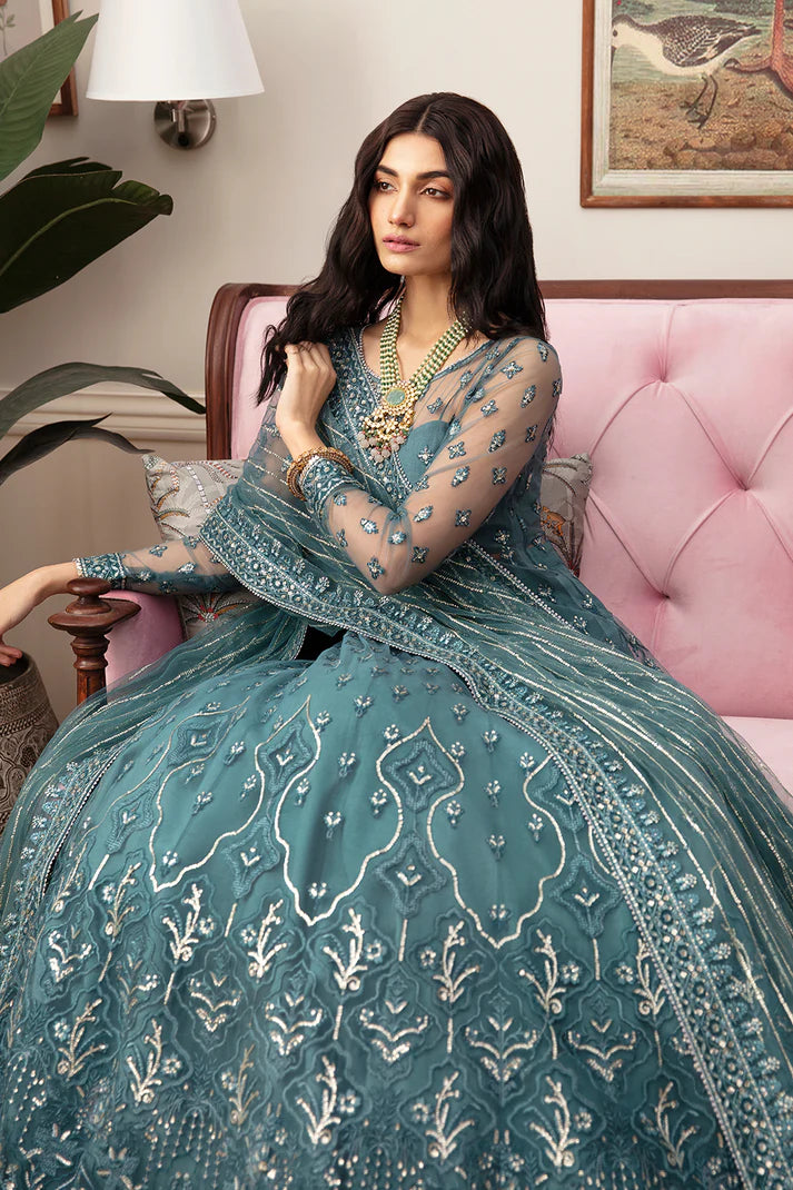Ayzel | The Whispers of  Grandeur | Lobelia - Hoorain Designer Wear - Pakistani Ladies Branded Stitched Clothes in United Kingdom, United states, CA and Australia