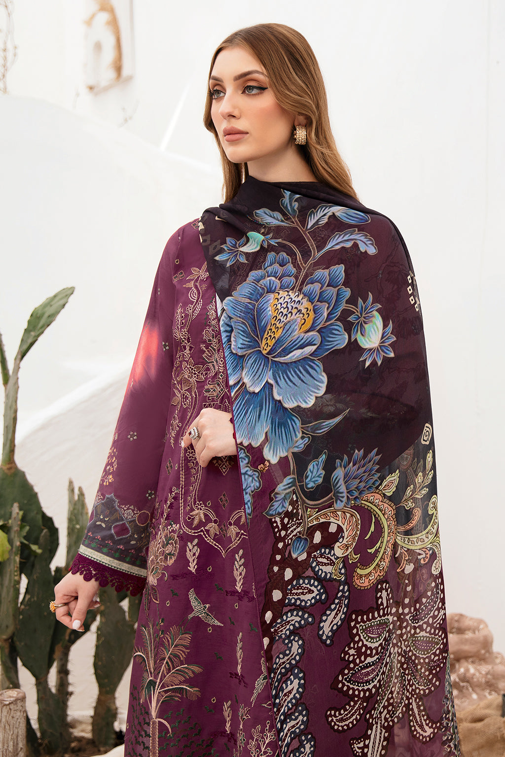 Ramsha | Ghazal Lawn 24 | G-205 - Pakistani Clothes for women, in United Kingdom and United States