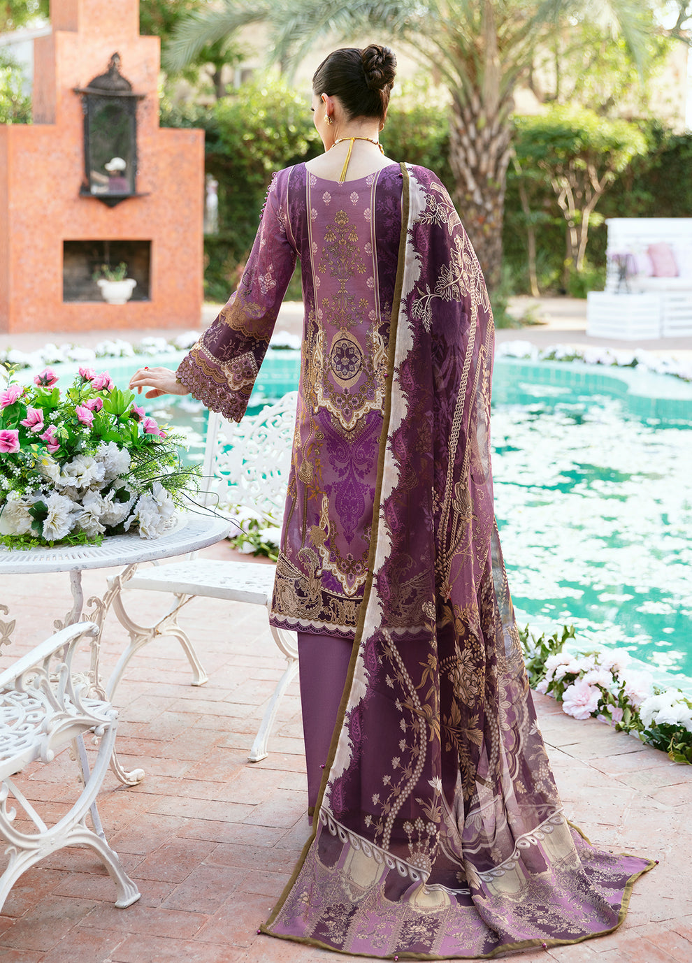 Gulaal | Summer Glow Lawn 24 | ESMERAY (GL-L-24V3-03) - Pakistani Clothes for women, in United Kingdom and United States