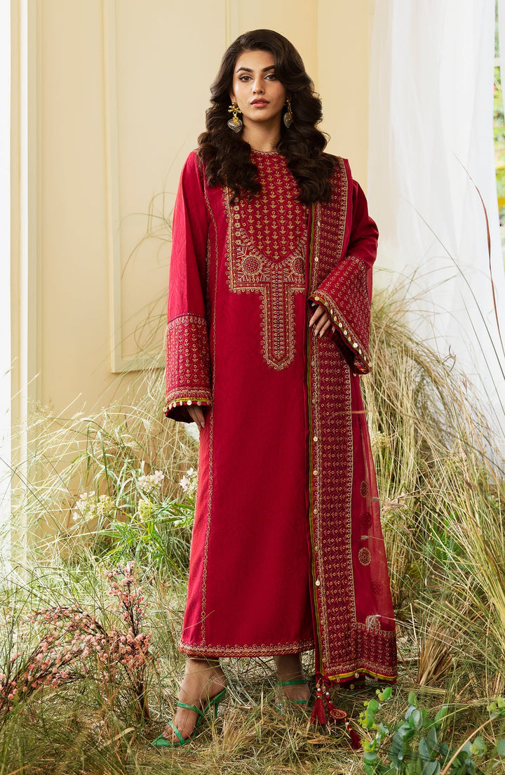 Zevk | Flora Festive Lawn | CHERISH - Pakistani Clothes for women, in United Kingdom and United States