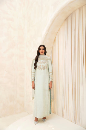 Raja Salahuddin | The Wishlist | PEPPERMINT - Hoorain Designer Wear - Pakistani Ladies Branded Stitched Clothes in United Kingdom, United states, CA and Australia