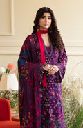 Zevk | Flora Festive Lawn | FUCHSIA - Pakistani Clothes for women, in United Kingdom and United States