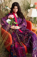 Zevk | Flora Festive Lawn | FUCHSIA - Pakistani Clothes for women, in United Kingdom and United States