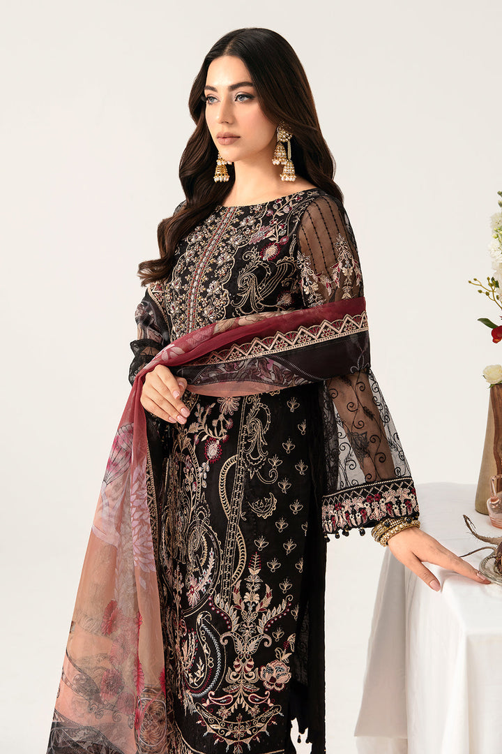 Ramsha | Minhal Organza Collection | M-1105 - Pakistani Clothes for women, in United Kingdom and United States