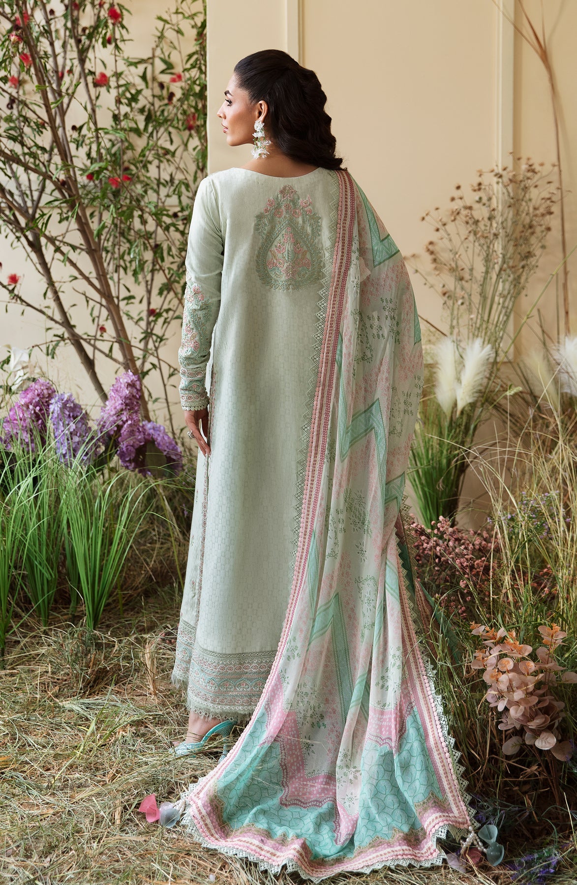 Zevk | Flora Festive Lawn | BLOSSOM - Pakistani Clothes for women, in United Kingdom and United States