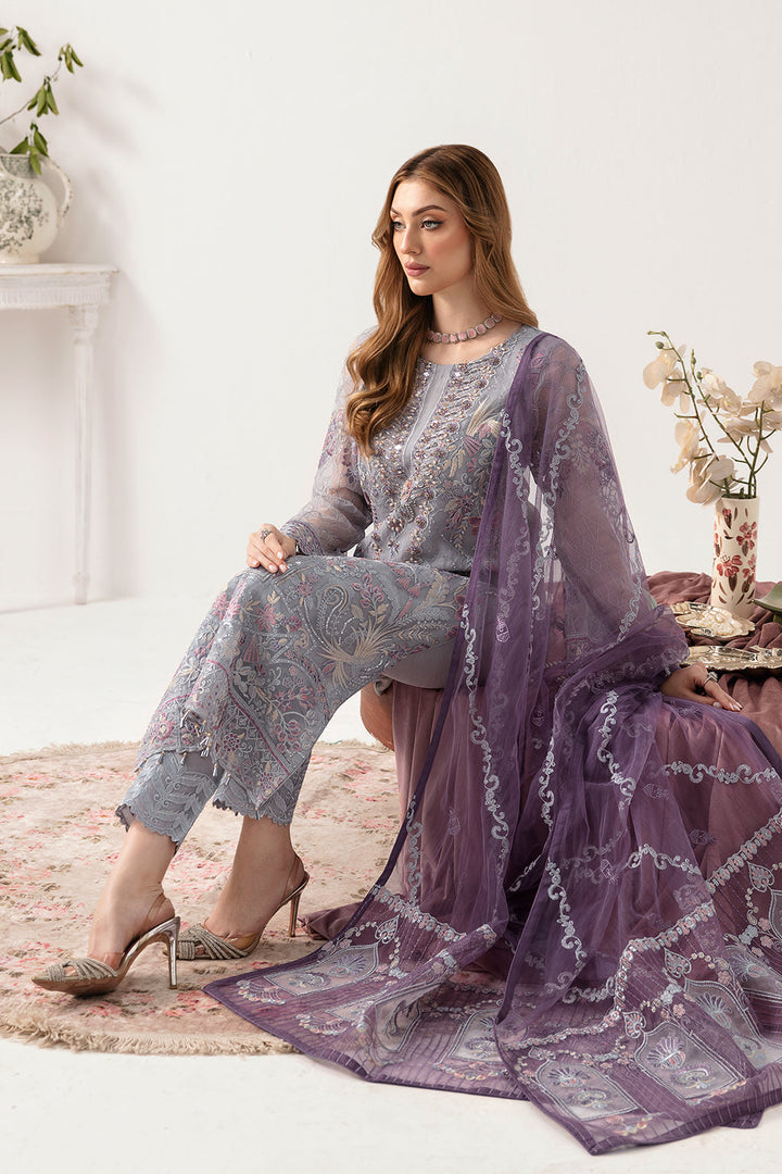 Ramsha | Minhal Organza Collection | M-1104 - Pakistani Clothes for women, in United Kingdom and United States