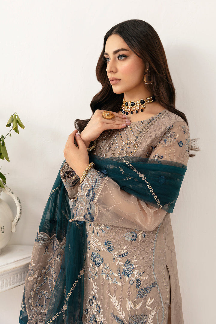 Ramsha | Minhal Organza Collection | M-1106 - Pakistani Clothes for women, in United Kingdom and United States