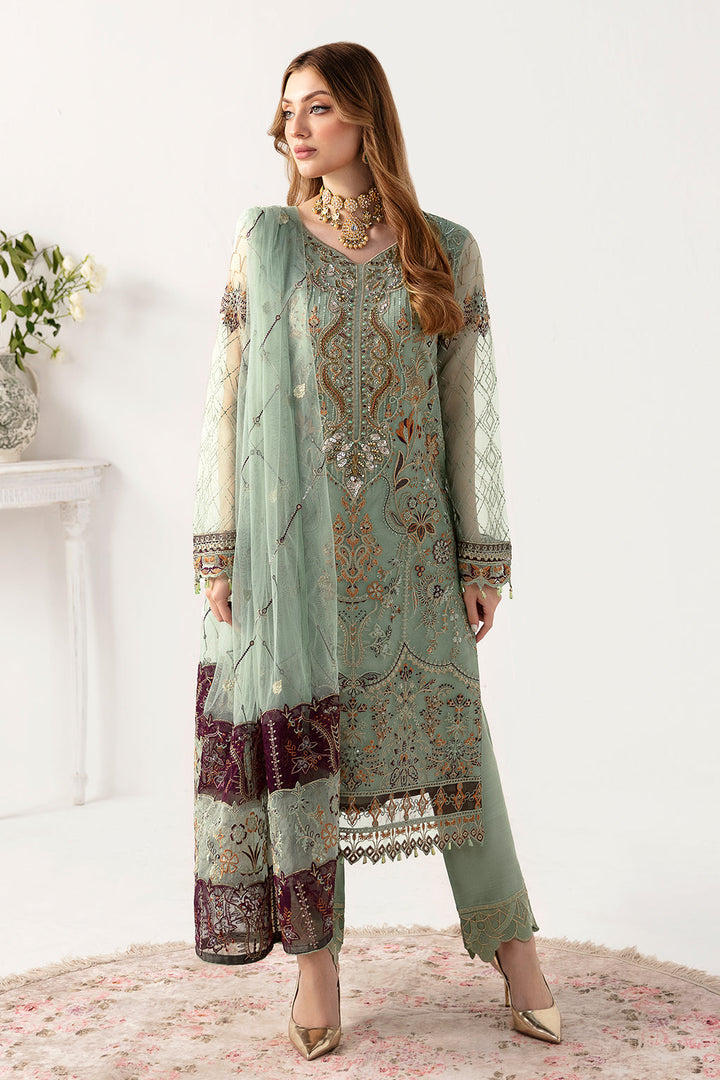 Ramsha | Minhal Organza Collection | M-1108 - Pakistani Clothes for women, in United Kingdom and United States