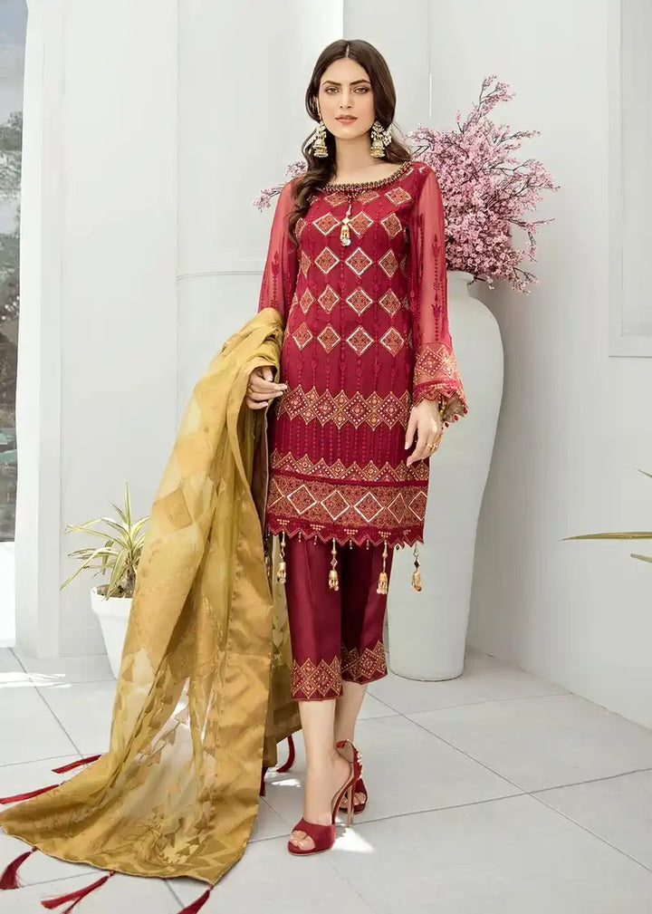Akbar Aslam | Formal Collection | Argyle - Hoorain Designer Wear - Pakistani Ladies Branded Stitched Clothes in United Kingdom, United states, CA and Australia