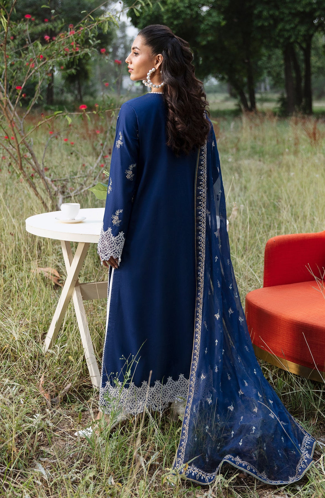 Zevk | Flora Festive Lawn | DAISY - Pakistani Clothes for women, in United Kingdom and United States