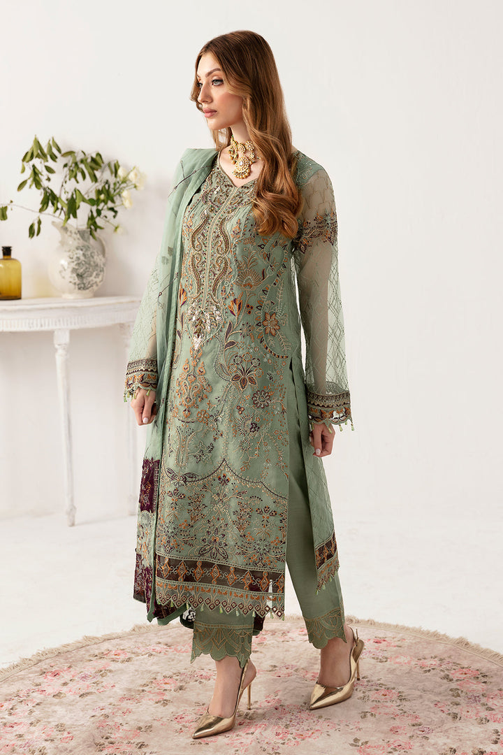 Ramsha | Minhal Organza Collection | M-1108 - Pakistani Clothes for women, in United Kingdom and United States