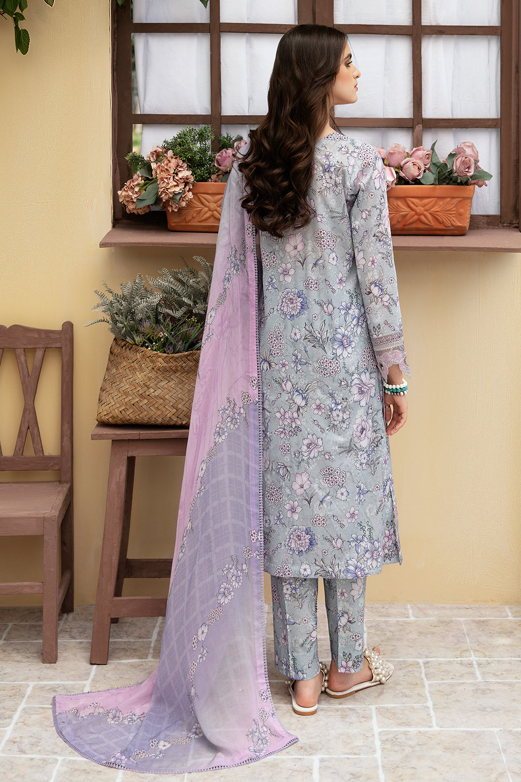 Ramsha | Rangrez Lawn Collection | N-508 - Pakistani Clothes for women, in United Kingdom and United States