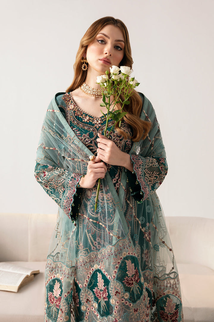 Ramsha | Minhal Organza Collection | M-1101 - Hoorain Designer Wear - Pakistani Designer Clothes for women, in United Kingdom, United states, CA and Australia