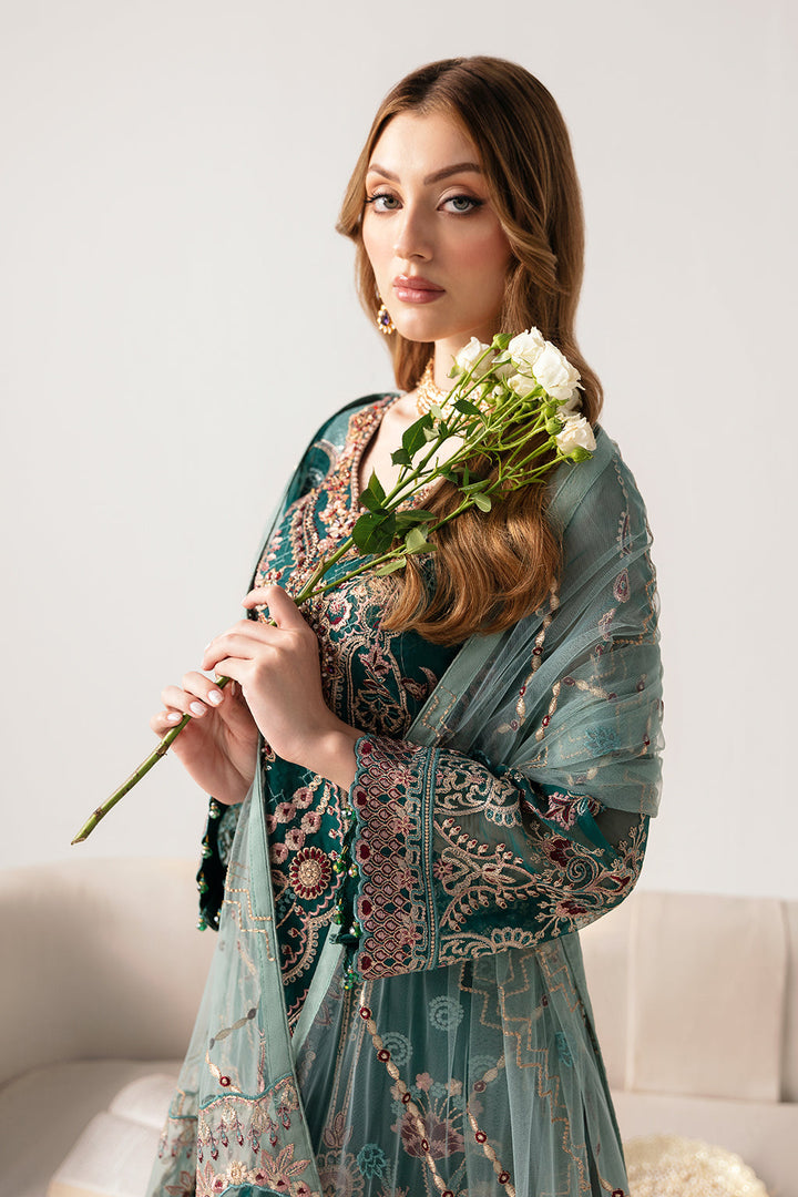 Ramsha | Minhal Organza Collection | M-1101 - Hoorain Designer Wear - Pakistani Designer Clothes for women, in United Kingdom, United states, CA and Australia