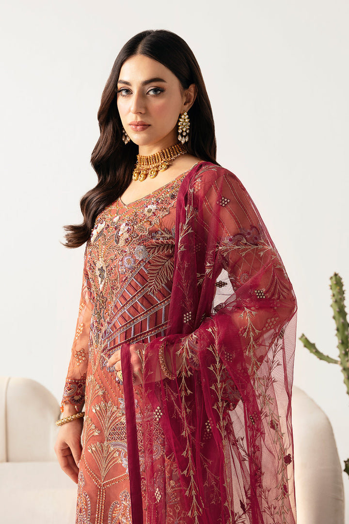 Ramsha | Minhal Organza Collection | M-1103 - Hoorain Designer Wear - Pakistani Designer Clothes for women, in United Kingdom, United states, CA and Australia