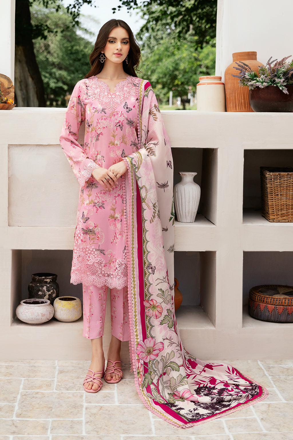 Ramsha | Rangrez Lawn Collection | N-502 - Pakistani Clothes for women, in United Kingdom and United States