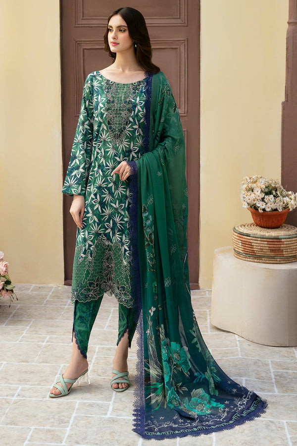 Ramsha | Rangrez Lawn Collection | N-507 - Hoorain Designer Wear - Pakistani Designer Clothes for women, in United Kingdom, United states, CA and Australia