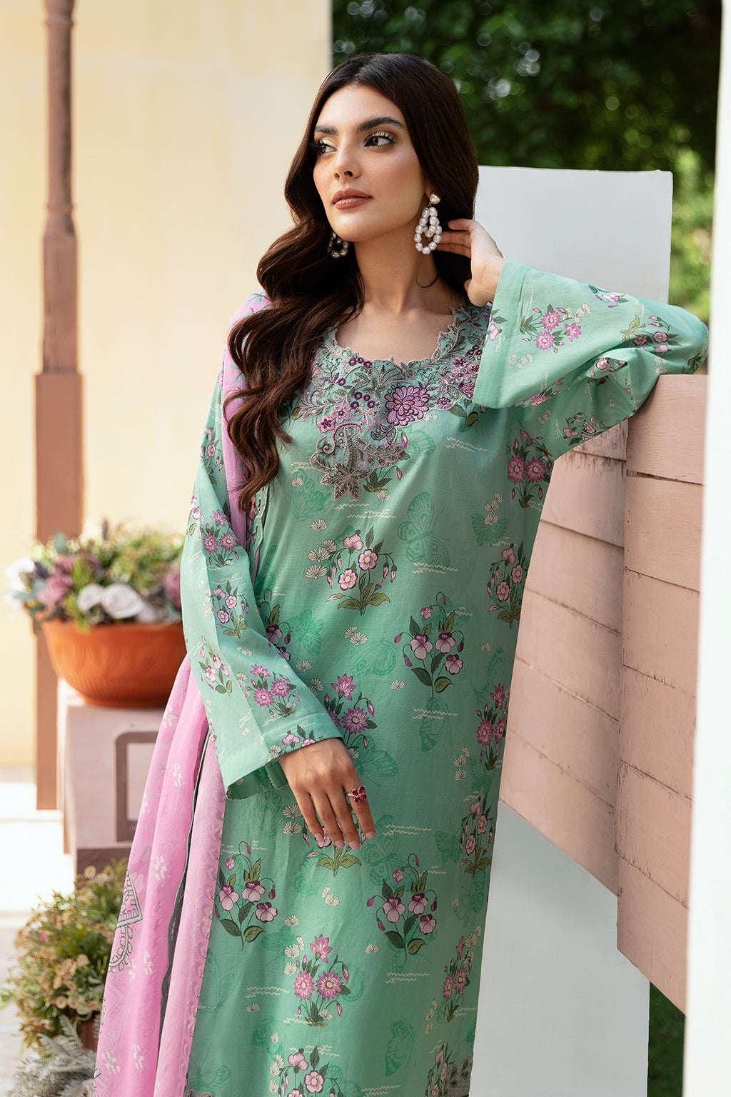 Ramsha | Rangrez Lawn Collection | N-510 - Pakistani Clothes for women, in United Kingdom and United States