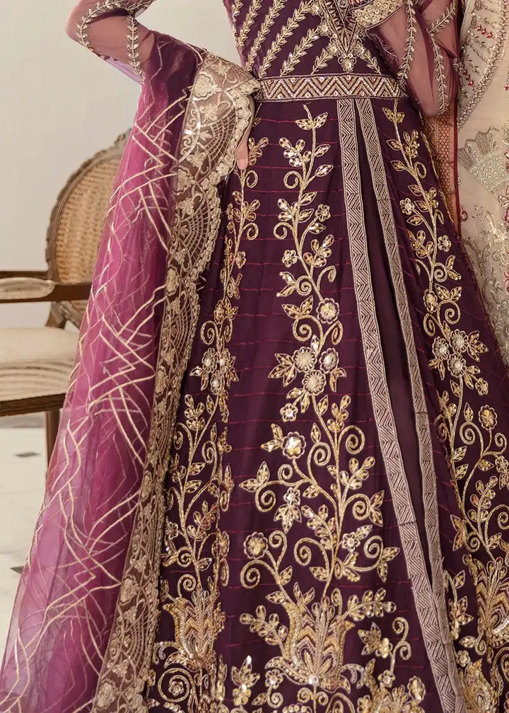 Akbar Aslam | Raqsl Collection | Gladiolus - Hoorain Designer Wear - Pakistani Ladies Branded Stitched Clothes in United Kingdom, United states, CA and Australia