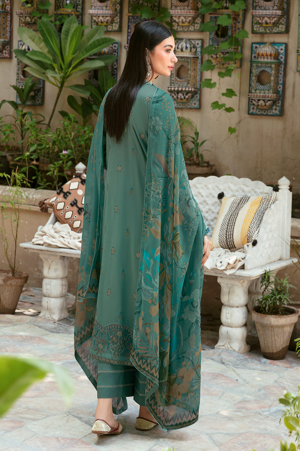 Ramsha | Luxury Lawn 24 | L-804 - Pakistani Clothes for women, in United Kingdom and United States