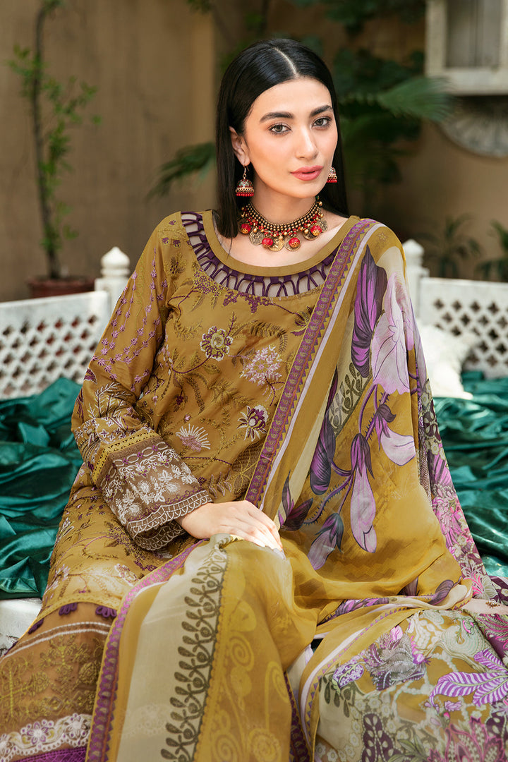 Ramsha | Mashaal Luxury Lawn | L-808 - Pakistani Clothes for women, in United Kingdom and United States