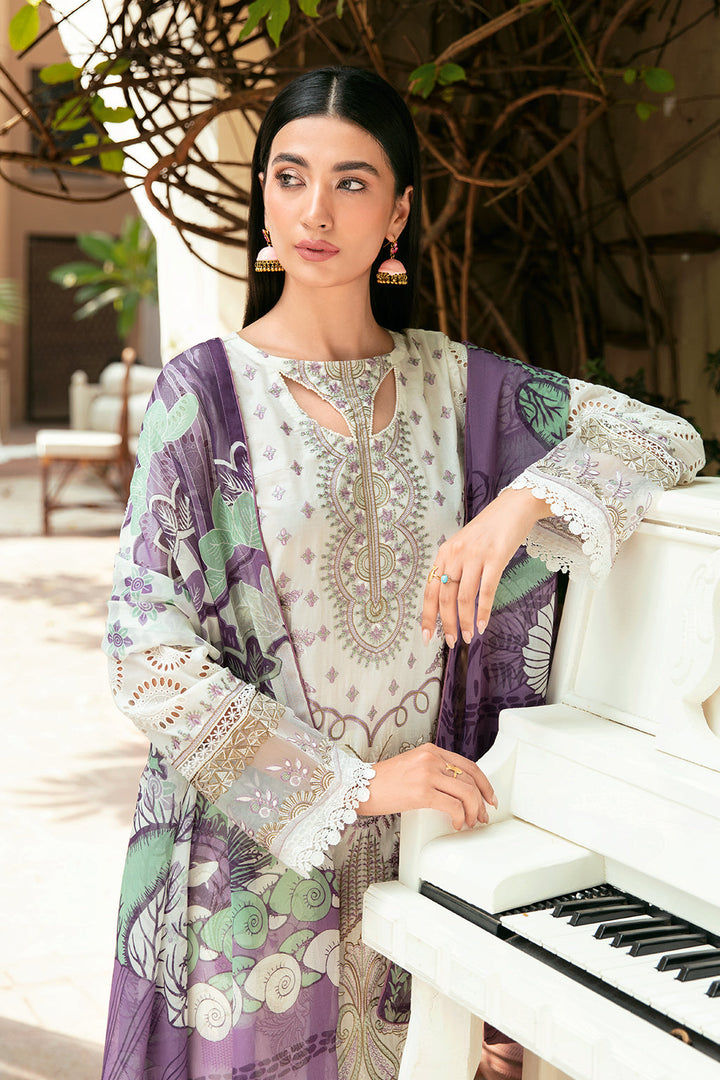 Ramsha | Mashaal Luxury Lawn | L-809 - Pakistani Clothes for women, in United Kingdom and United States