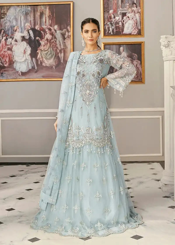 Akbar Aslam | Formal Collection | Phlox - Hoorain Designer Wear - Pakistani Ladies Branded Stitched Clothes in United Kingdom, United states, CA and Australia