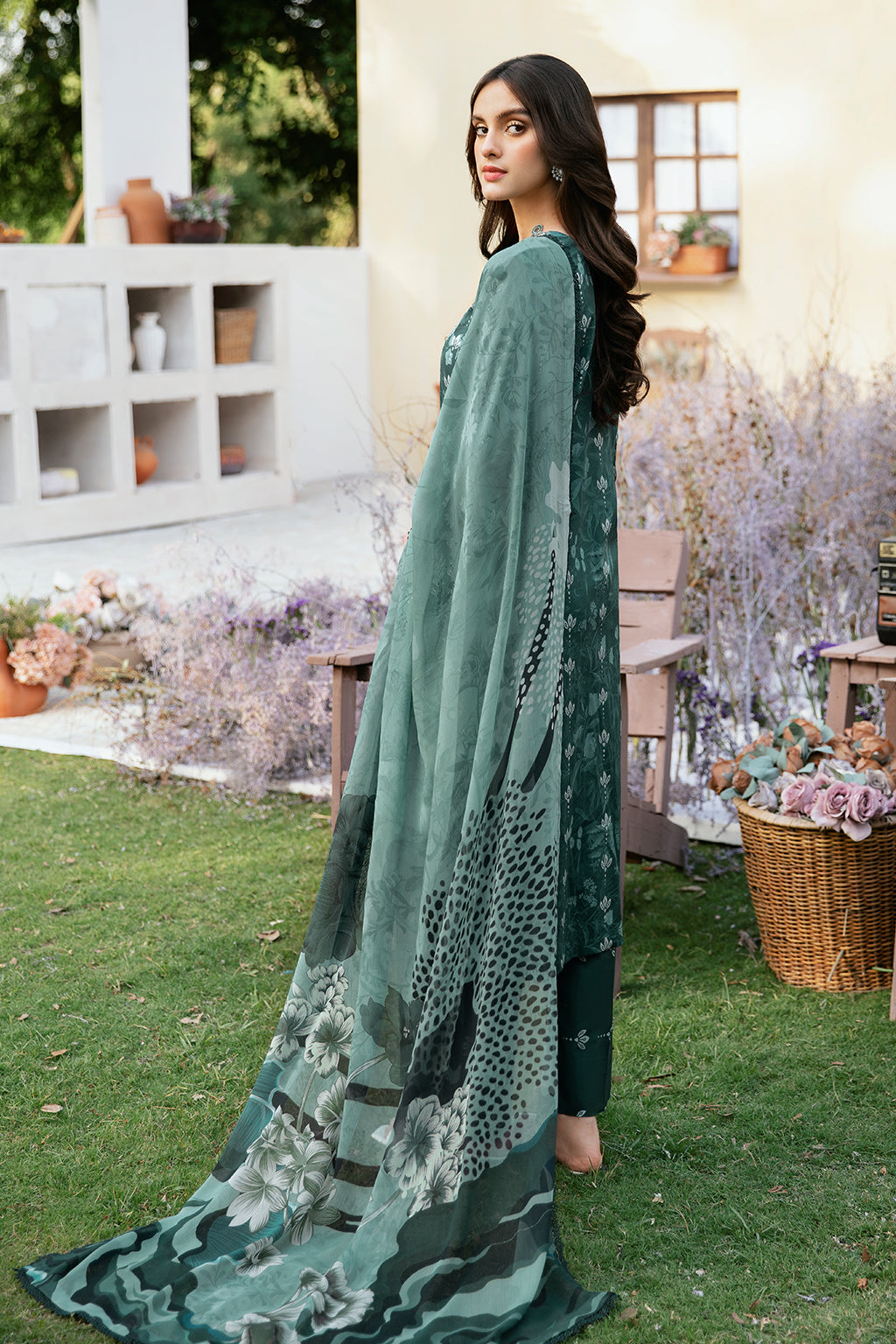 Ramsha | Rangrez Lawn Collection | N-505 - Pakistani Clothes for women, in United Kingdom and United States