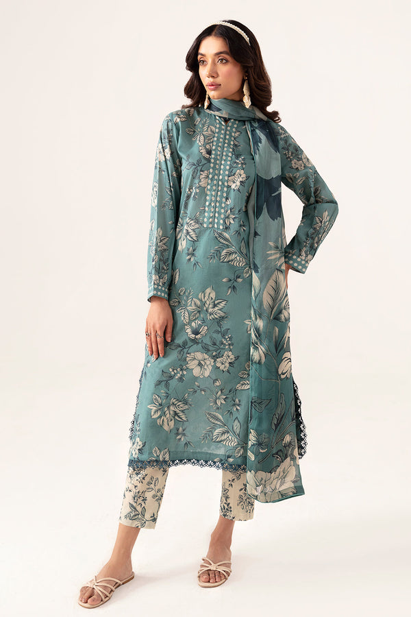 Ramsha | Pinted Lawn | RP-104 - Hoorain Designer Wear - Pakistani Ladies Branded Stitched Clothes in United Kingdom, United states, CA and Australia