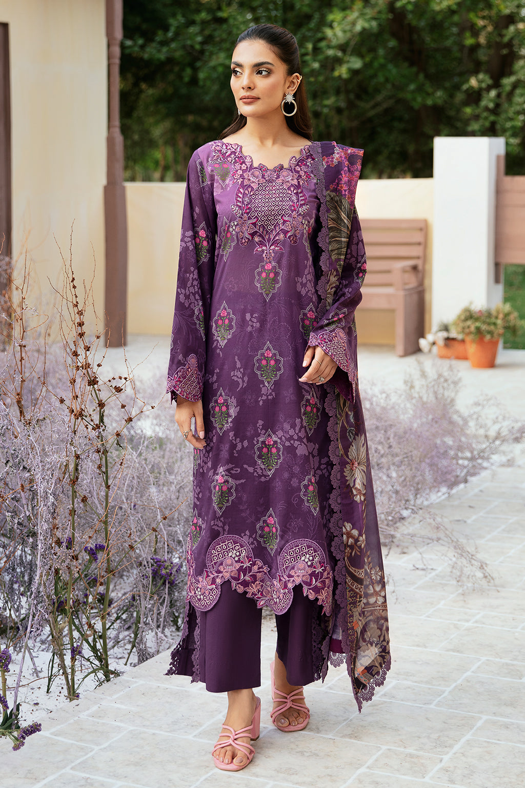 Ramsha | Rangrez Lawn Collection | N-506 - Pakistani Clothes for women, in United Kingdom and United States